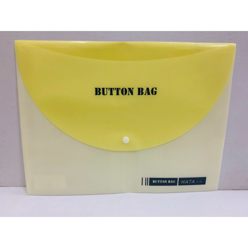 A4 HATA C334 FILE BAG มีกระดุม