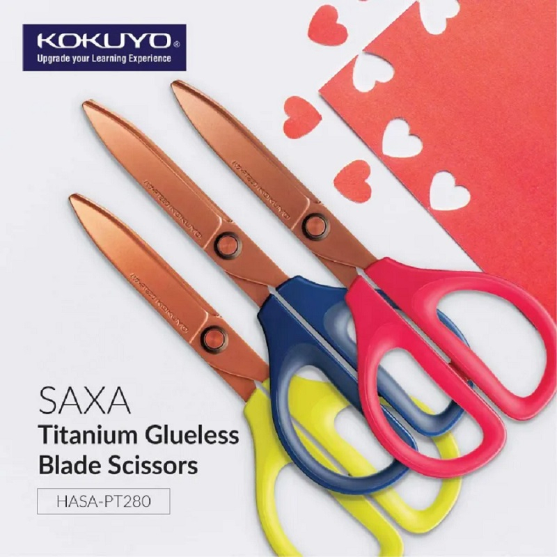 1pc Kokuyo Airo Fit Saxa Adult Scissors Hand Craft Save Effort