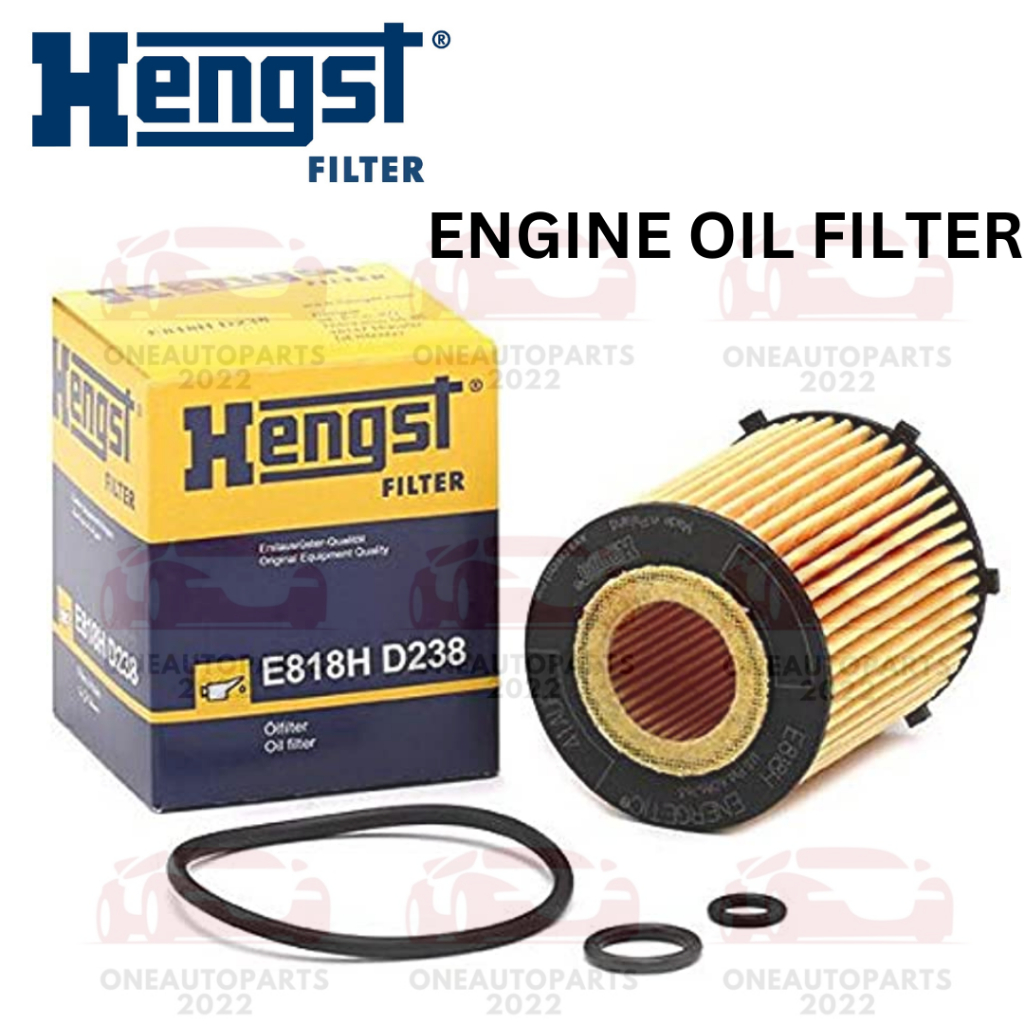 ตัวกรองน้ํามันเครื่อง HENGST MERCEDES M270 1.6T M274 2.0T เครื่องยนต์ W176 W156 W117 W205 W212 W213 