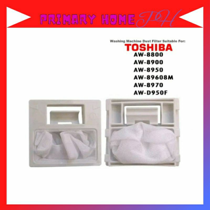 Toshiba AW-8800 AW-8900 AW-8950 AW-8960SW AW-8970 AW-D950F กรองฝุ่นเครื่องซักผ้า