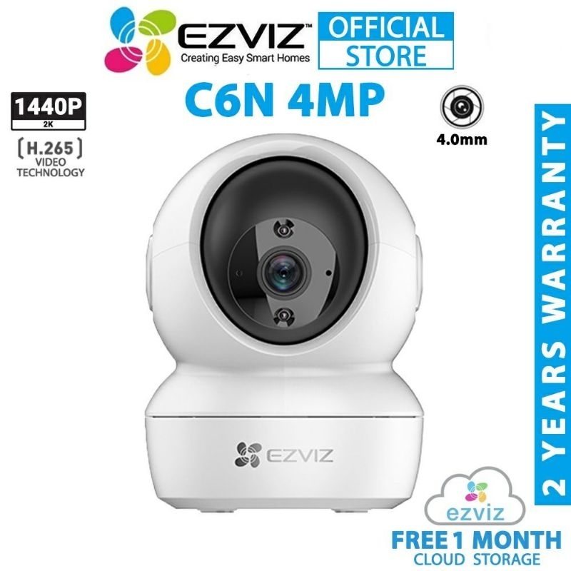 กล้องวงจรปิด EZVIZ C6N 4MP SMART WIFI