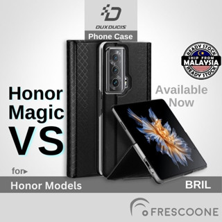 Dux DUCIS BRIL เคสโทรศัพท์หนัง PU กันกระแทก สําหรับ Honor Magic VS