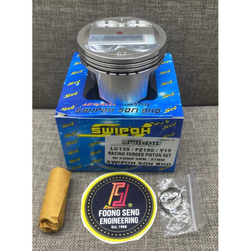 SWIPOH S1 FORGED LC PISTON Y15ZR Y16 NVX LC135 4S 5S FJN RACING PISTON 57MM 62MM 63MM 65MM 68MM 135L