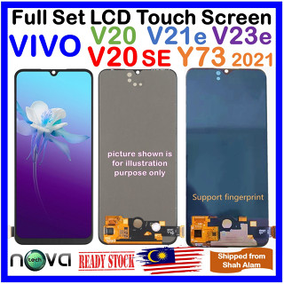 Ngs OLED ชุดหน้าจอ LCD เต็มจอ สําหรับ VIVO V20 VIVO V20 SE VIVO V21E 4G-5G VIVO V23E 4G-5G VIVO Y73