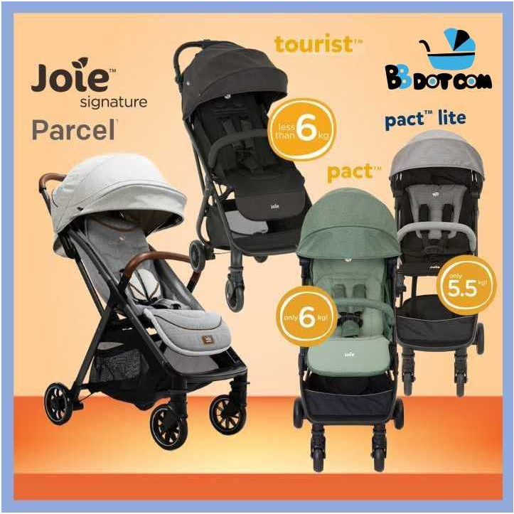 Joie รถเข็นขนาดกะทัดรัดน้ําหนักเบา Signature Parcel / Tourist / Pact / Pact Lite - 1 หน่วย