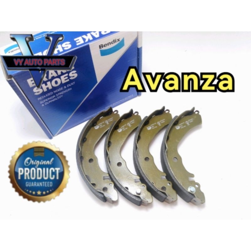 ผ้าเบรค Bendix Avanza D0801