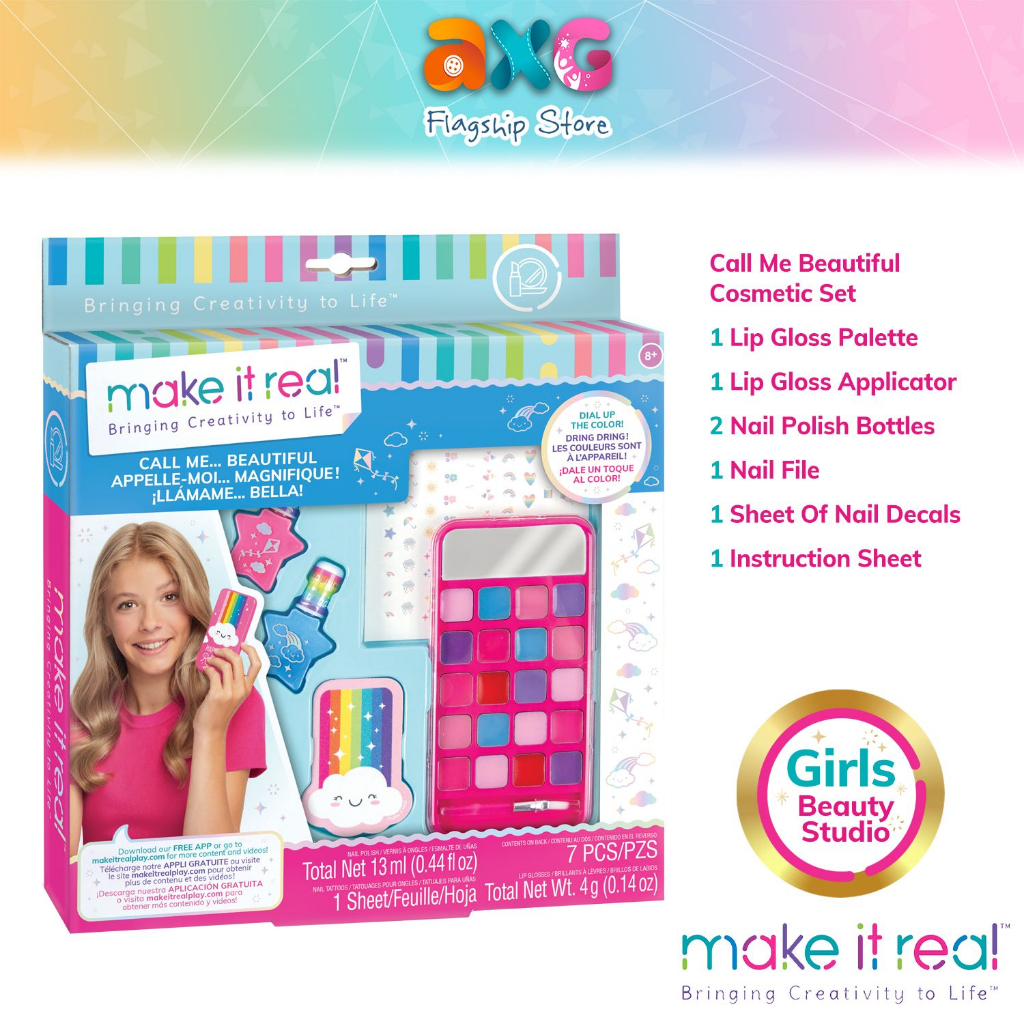 Make It Real Call Me Beautiful Cosmetic Makeup Set 2307