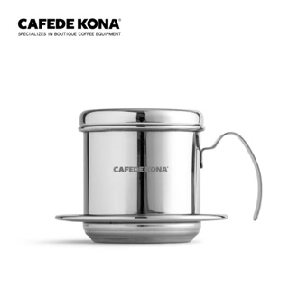 Cafede Kona หม้อดริปกาแฟ สเตนเลส 304 ใช้ซ้ําได้ สไตล์เวียดนาม