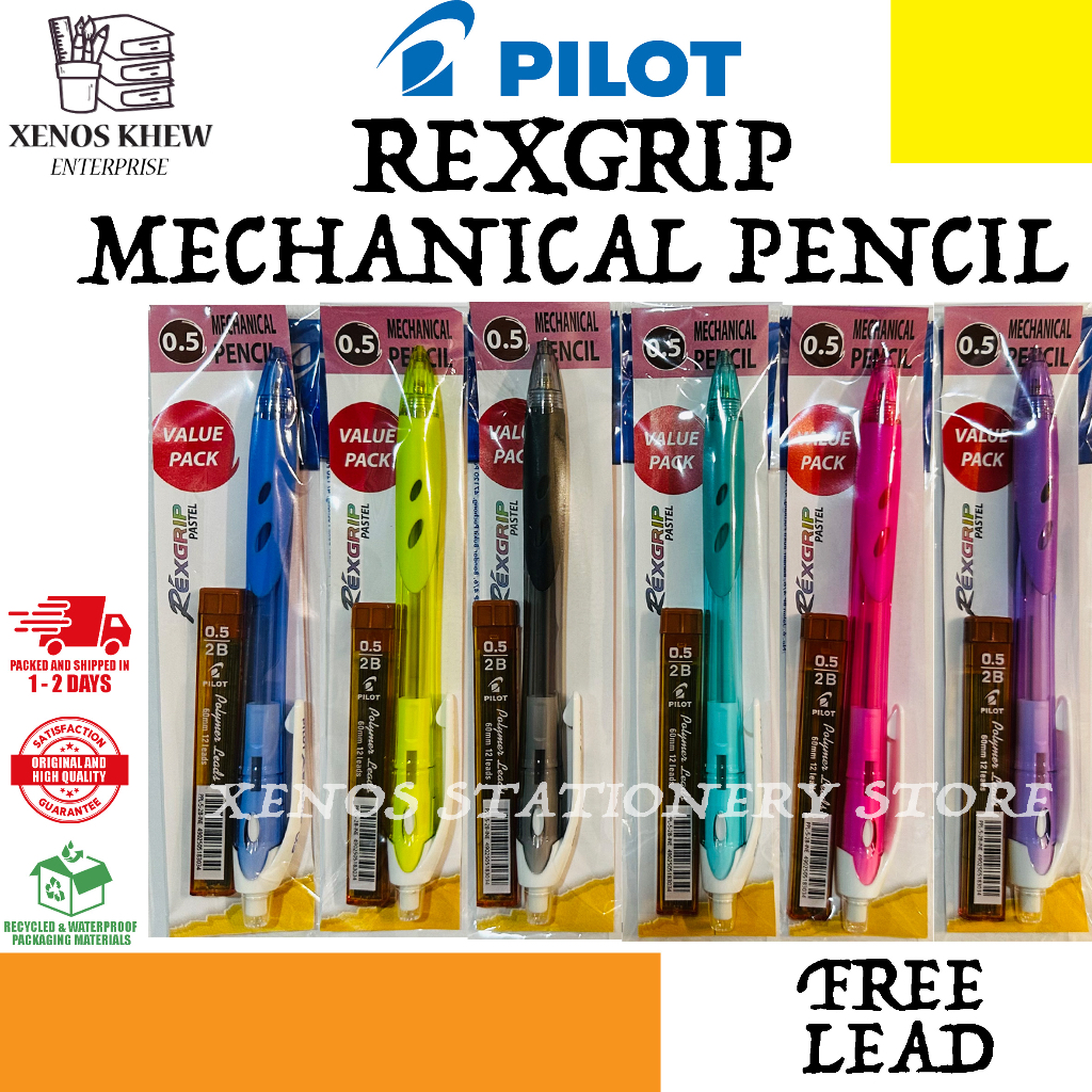 Pilot REXGRIP ดินสอกด Value Pack