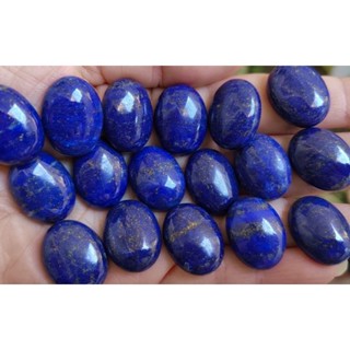 Lapis Lazuli จี้รูปไข่ สําหรับห้อยตกแต่ง