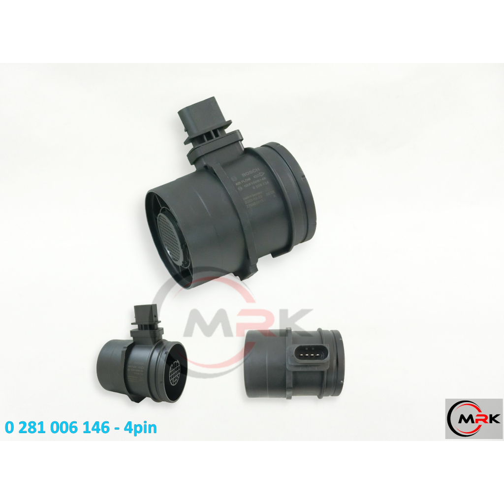 BMW X1 E84 xDrive xDrive20d / 3 Series E90 320d 2.0L เครื่องยนต์ดีเซล N47 Turbo Air Flow Mass Sensor