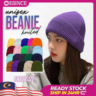 Desince Topi Beanie หมวกบีนนี่ ผ้าถัก ลําลอง สไตล์เกาหลี ฮิปฮอป สําหรับผู้ชาย ผู้หญิง MA 024