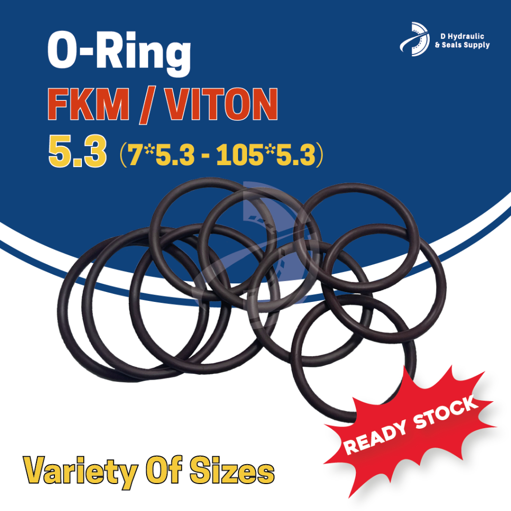 5.3 [7-105] FKM O แหวนยาง FKM O แหวนแหวนยาง O แหวนปะเก็นซีล O แหวน