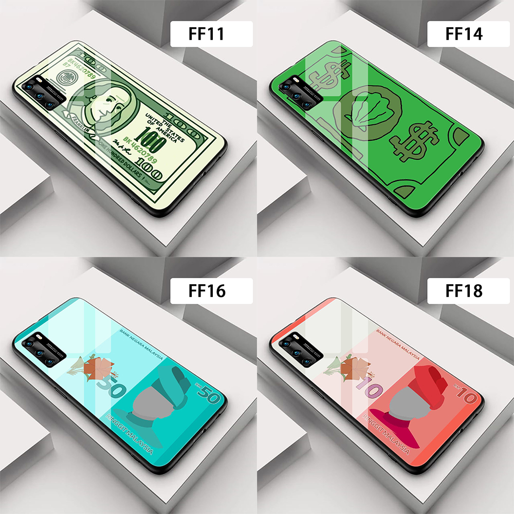 PC Plexiglass Back Case OPPO Money Education A Series For A17K / A17 (4G) / A57 (4G) / A77S / A77 (5