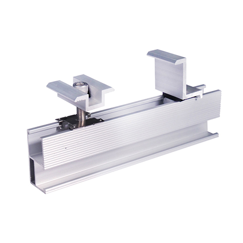 ขายึดแผงโซลาร์เซลล์จักรวาล R04 รางสั้น (ความยาว 200 มม.) - รูปที่ 2