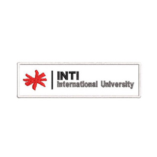 แผ่นแพทช์ ปักลาย INTI INTERNATIONAL UNIVERSITY