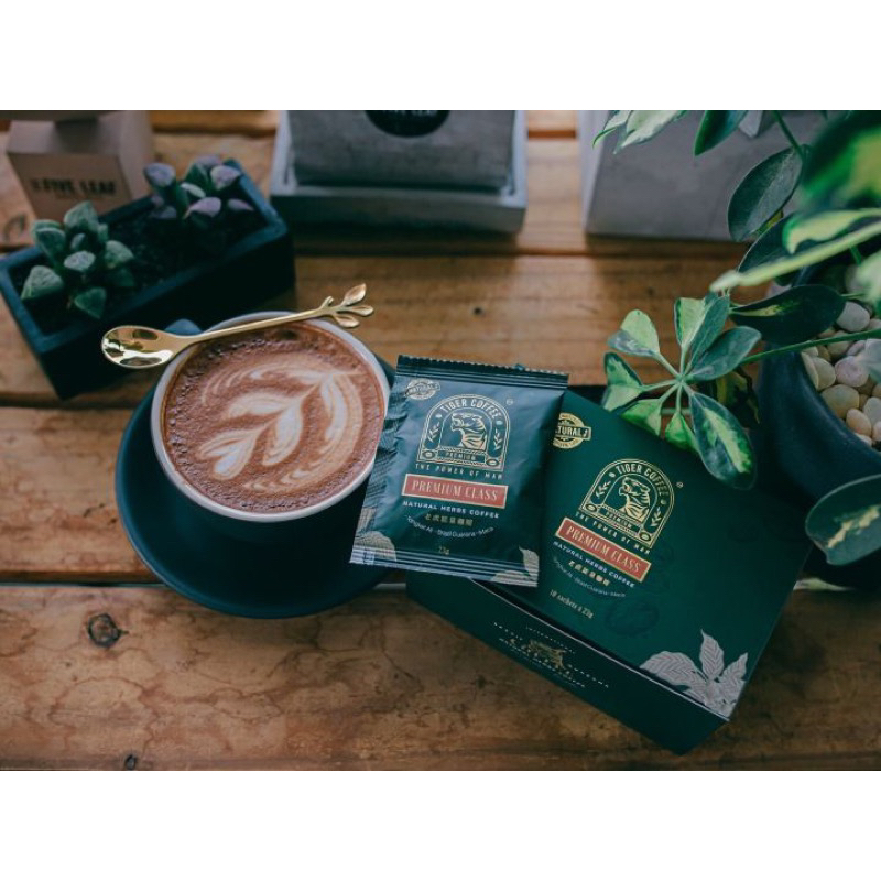 Tiger Coffee 100% Natural Herbs(HALAL) กาแฟ Tongkat Ali