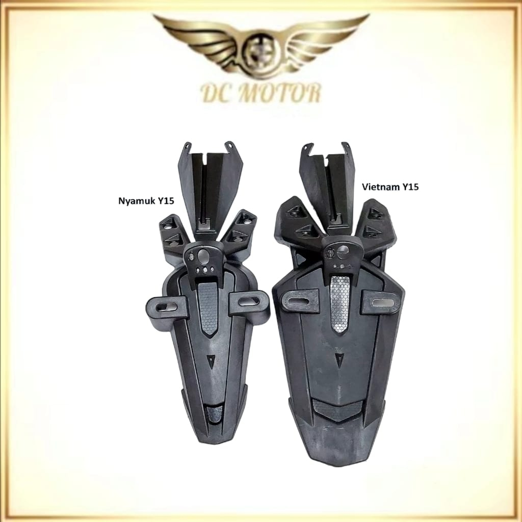 REAR FENDER MUDGUARD EKOR Y15 V1 V2 (สีดํา)