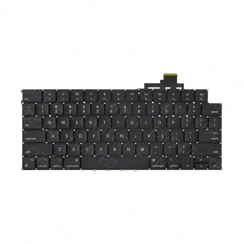 KRCBแล็ปท็อปA2681แป้นพิมพ์สําหรับแล็ปท็อปAir 13.6 "M2 A2681 แป้นพิมพ์เปลี่ยนOEMC 4074 ปี 2022 เปลี่ย