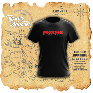 Cozmeed เสื้อยืด ผ้าฝ้าย 100% พิมพ์ลาย Cetak Premium