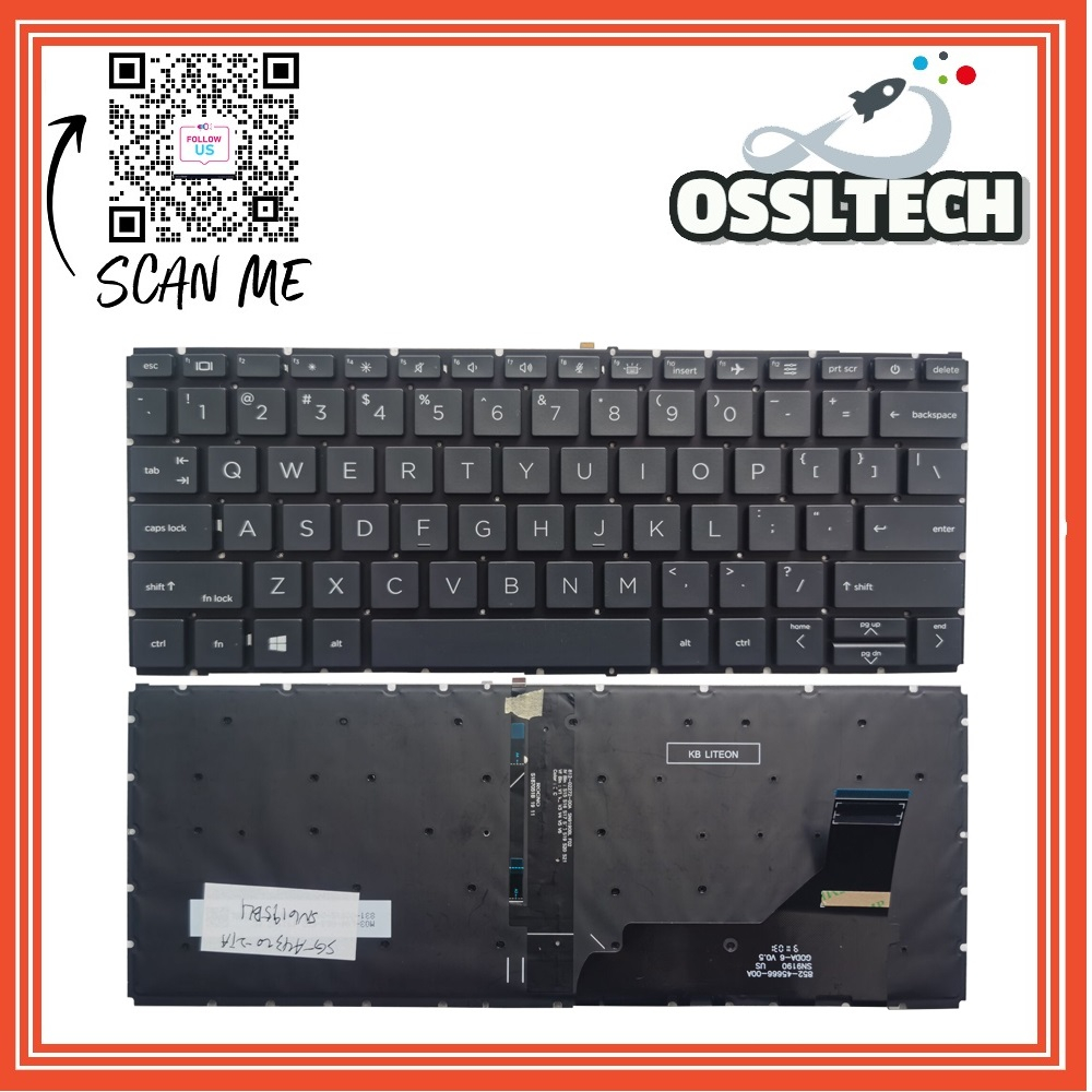 สําหรับ EliteBook X360 830 G7 830 G8 735 G7 735 G8 835 G7 835 G8 แล็ปท็อปแป้นพิมพ์ทดแทน