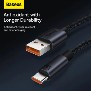 Baseus Minimalist Series 100W สาย USB to Type C สําหรับ Huawei Honor Super Charge