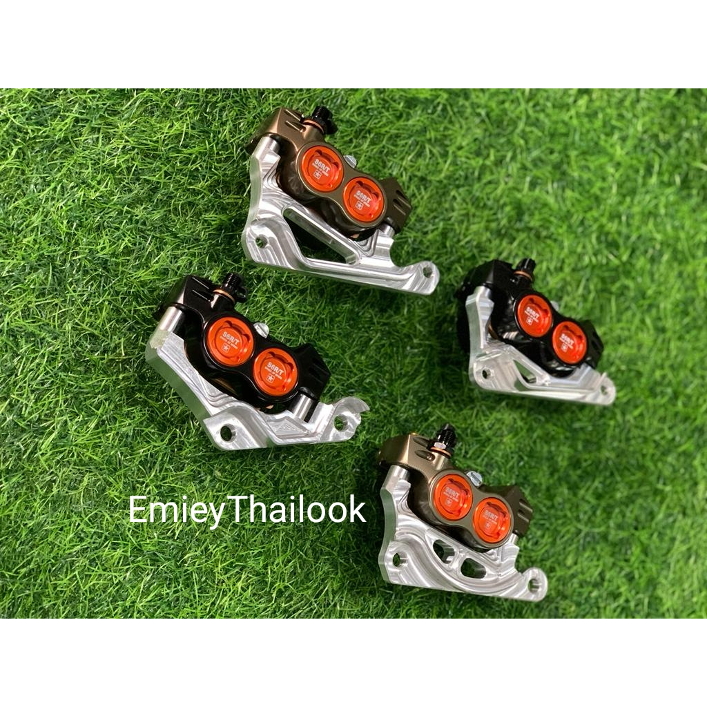เบรค 4POT CNC WAVE 125/Y15ZR/LC4S/EGO/DASH/ALPHA/WAVE 110i S6R/T THAILOOK
