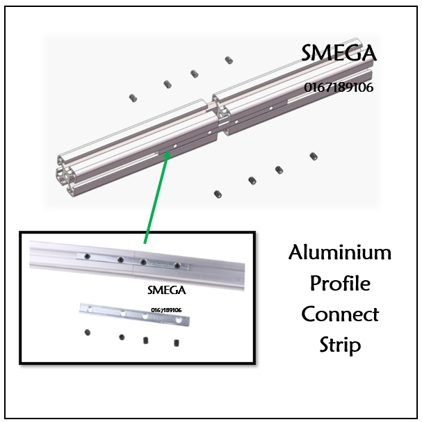 SMEGA Aluminium Profile Connect Strip Series 2020 3030 4040