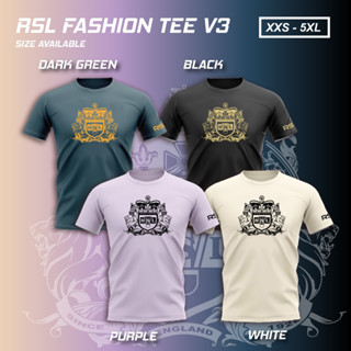 Rsl เสื้อยืดแฟชั่น V3 (ของแท้ 100%)