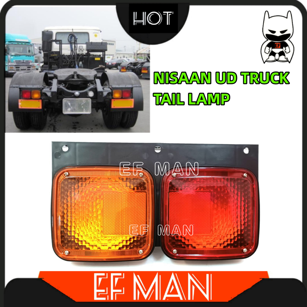NISSAN UD TRUCK LORRY TAIL LAMP UG780 CW520 CKA45 CKA45 LORI BELAKANG LAMPU SINGLE LIGHT BRAKE LAMP
