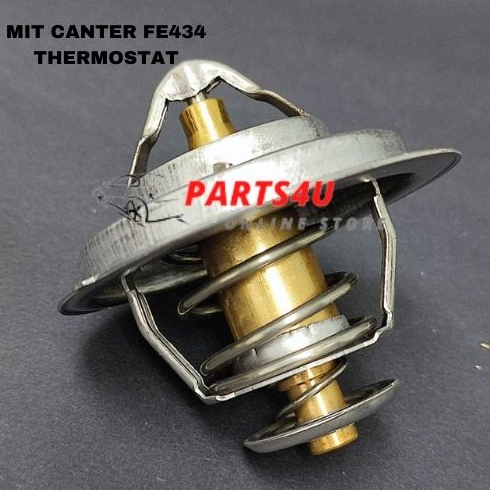 THERMOSTAT (82C)-MITSUBISHI CANTER FE434, FE639, FE637, FE659, 4D34, 4D33 (ME996364/ ฉัน191593) (WV7