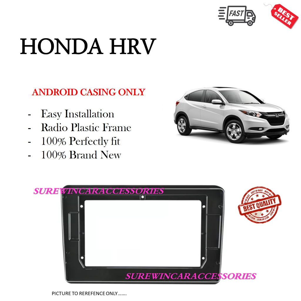 ปลอกเครื่องเล่น Android สําหรับ Honda HRV 2015 10 INCH ; HRV 2022 - 2023 9 INCH ; HRV 2022 (FULL) 10