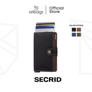 Secrid Miniwallet สไตล์ Saffiano