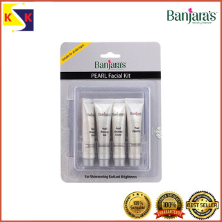 Banjaras PEARL FACIAL KIT เพื่อความกระจ่างใสของผิวหน้า 60 กรัม