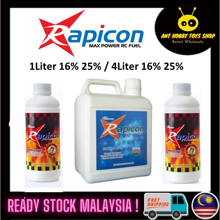Rapicon rc nitro fuel for 1/10-1/8 car,turck,buggy,truggy