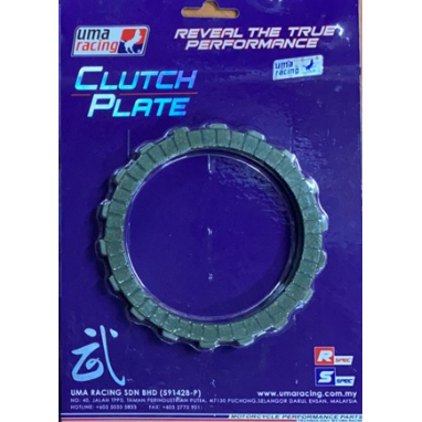 LC135 V1 V2 V3 V4 V5 V6 WAVE125 RACING CLUTCH PLATE UMA KULIT CLUTCH RACING