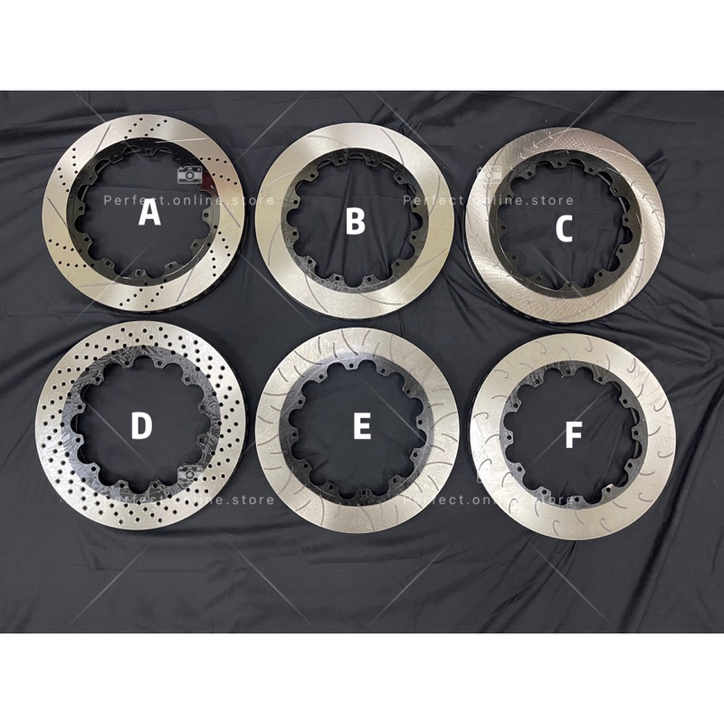 โรเตอร์แผ่นคาร์บอนสูงขนาด 300 มม. 330 มม. สําหรับด้านหน้า CP5200,CP9200,BREMBO F40, F50
