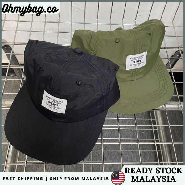 🇲🇾 2023 WTAPS Flat Brim Cap Breathable Cap หมวกเบสบอล Hip-hop หมวก Unisex หมวกกีฬา หมวกทํางาน WTAPS 