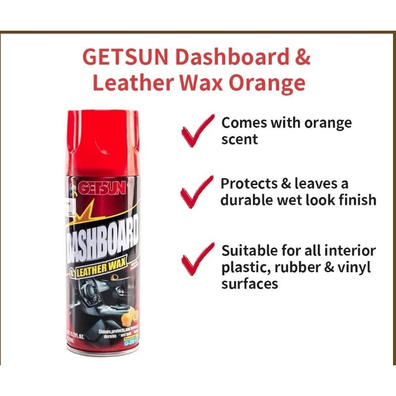 GETSUN Dashboard Polish Wax
