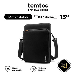 Tomtoc ปลอกป้องกันแล็ปท็อป 360 องศา 13 นิ้ว สําหรับ MacBook Pro Air M1 M2 MatePad Surface