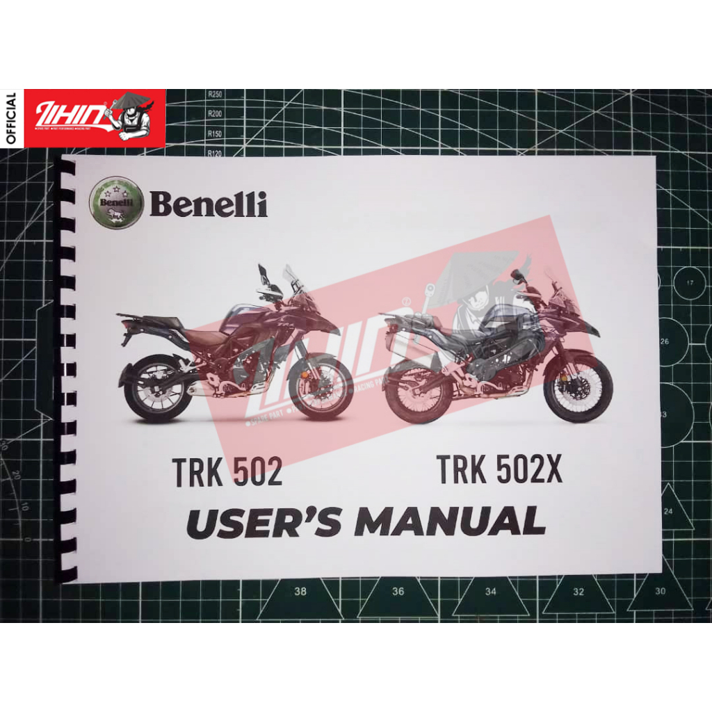 Benelli TRK 502/TRK 502X USERs MANUAL