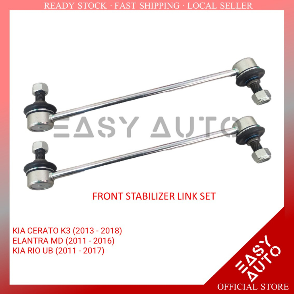 FRONT STABILIZER LINK 1SET 2PCS -HYUNDAI ELANTRA MD(2011-2016)/KIA CERATO K3(2013-2018)/RIO UB (2011