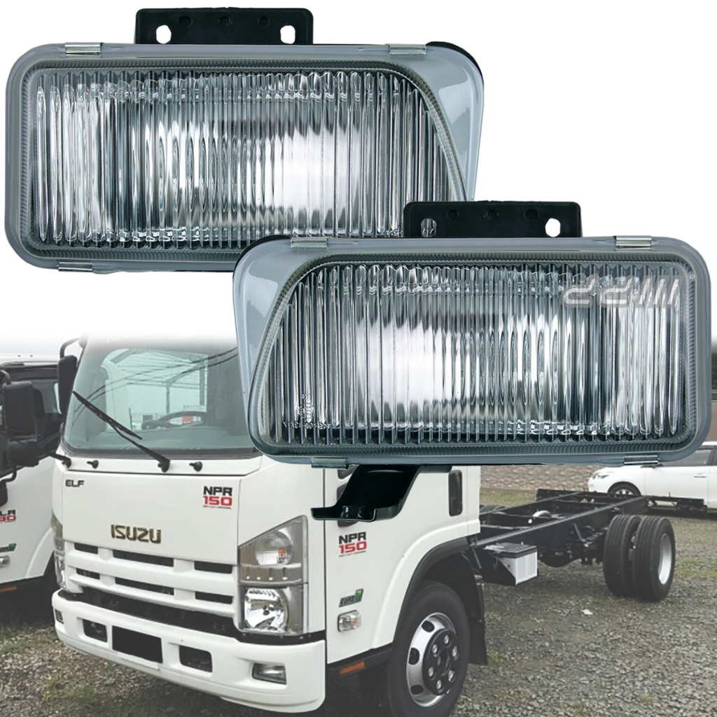 Isuzu NPR PRO 3 ตัน NLR PRO 1 ตันไฟตัดหมอกไฟตัดหมอกโคมไฟกันชน Depan Lorry Lori N-Series Elf NPR NLR