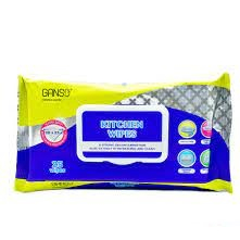 Ganso Kitchen Wipes ผ้าขนหนูครัวเปียก 25 ชิ้น