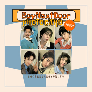 Boynextdoor โฟโต้การ์ด “WHO!” อัลบั้ม POB LD PC