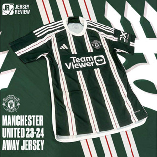 เสื้อกีฬาแขนสั้น ลายทีมชาติฟุตบอลชั้นนํา 23 24 Man United Away ชุดเยือน สําหรับผู้ชาย