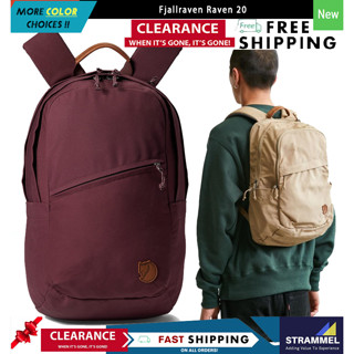 Fjallraven Raven 20 กระเป๋าเป้สะพายหลัง ใส่แล็ปท็อป เหมาะกับการพกพาเดินทาง