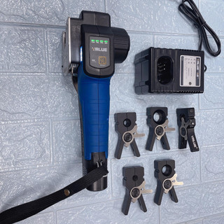 battery rechargeable flaring tool deluxe set Value VEF-1 Electric pipe flaring device 6mm / 9mm/ 10mm/ 12mm/ 16mm / 19mm