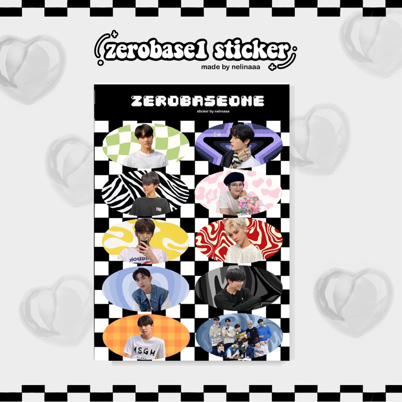 สติ๊กเกอร์ zerobaseone ( zb1 )