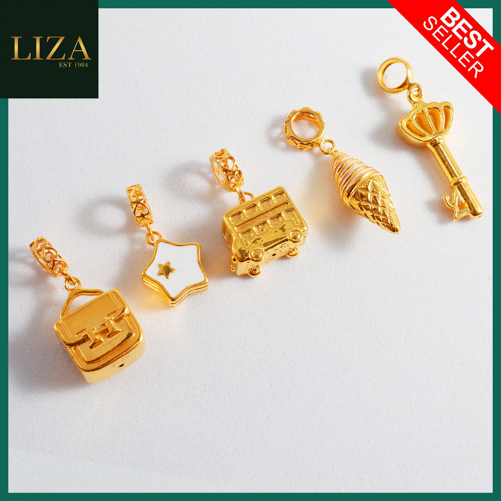 Liza Gold Collection Charms ฮาร ์ ดโกลด ์ 916. โกลด ์